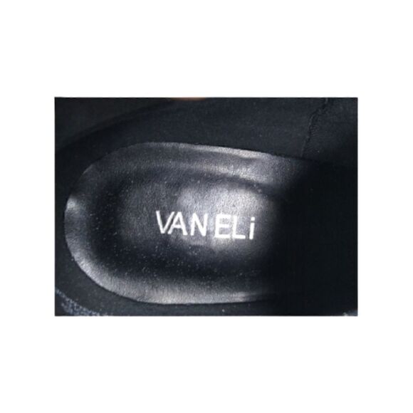 VANELi Black Suede Elastic Ankle Booties Size 11 WIDE - Picture 11 of 11